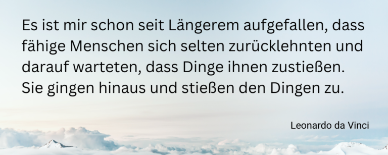 Leonardo da Vinci Die besten Zitate und Sprüche